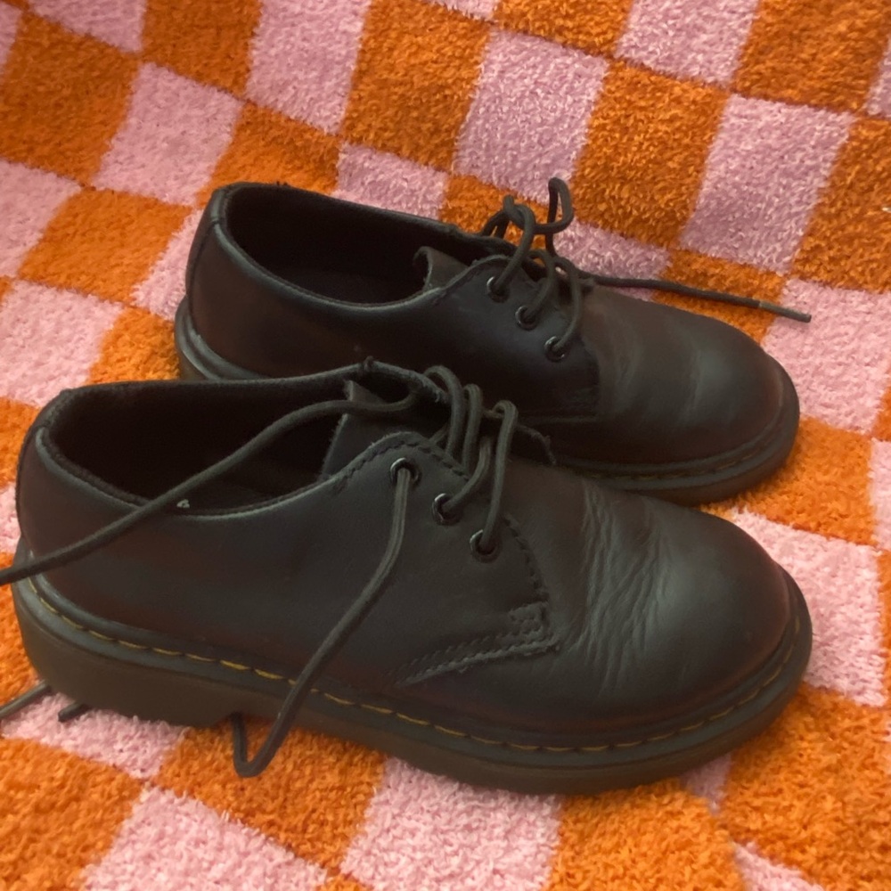 Classic Black Kids Shoes